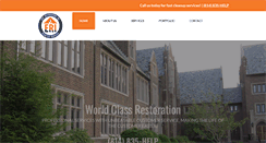 Desktop Screenshot of erierestorationinc.com